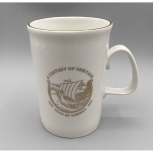 Sons of Norway Coffee Mug Century Of Heritage 1895 to 1995 Viking Boat‎